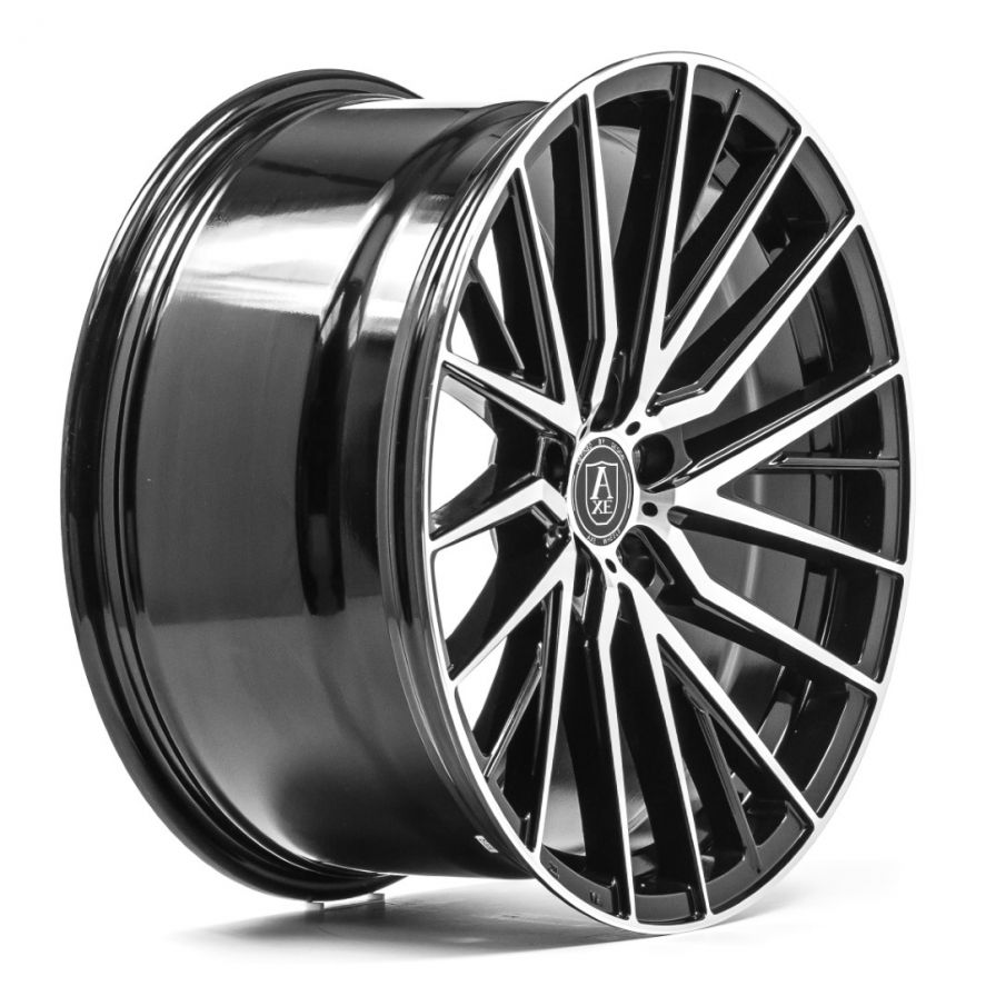 Axe Wheels<br>EX40 - Black Polished (20x8.5)